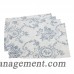 Saro Floral and Toile 20" Placemat THJL1115